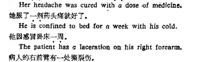 醫(yī)學(xué)英語(yǔ)翻譯內(nèi)容圖片
